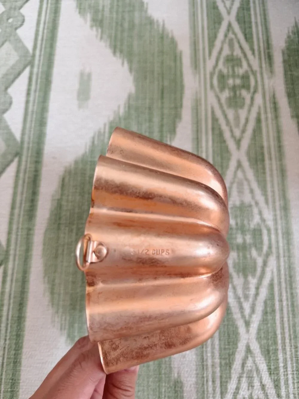 Vintage Copper Jello Mold or Wall Hanging